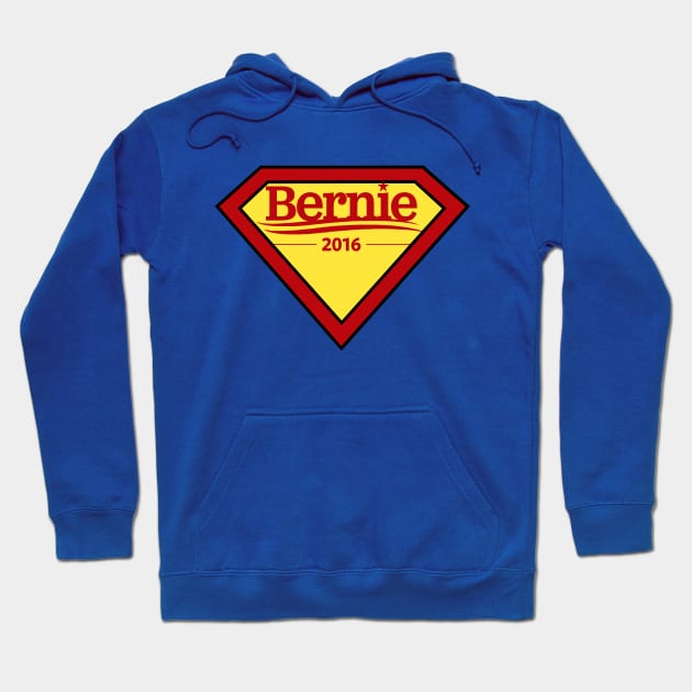 Bernie Sanders - Superhero Hoodie by DWFinn